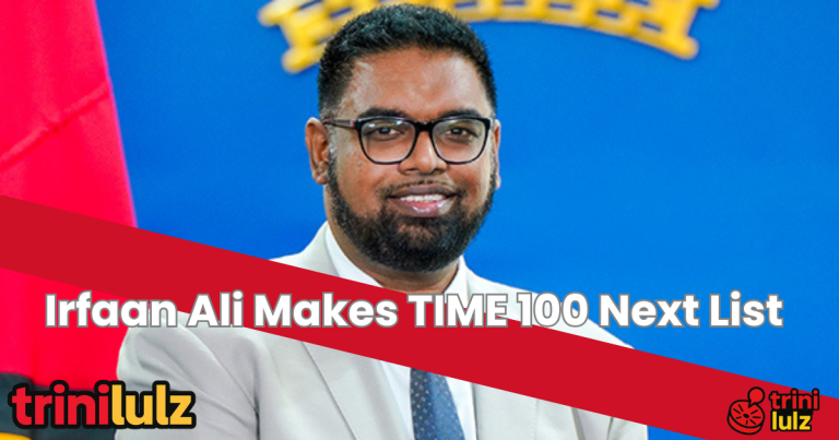Irfaan Ali Makes TIME100 Next List