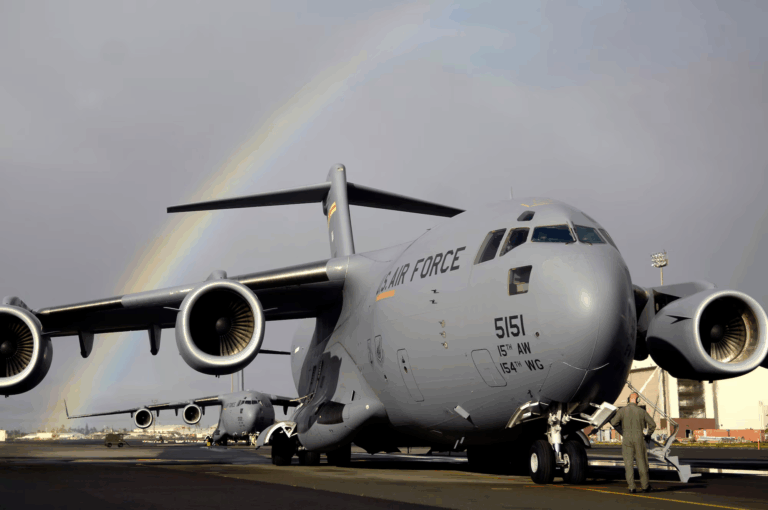 US Warplane in Tobago