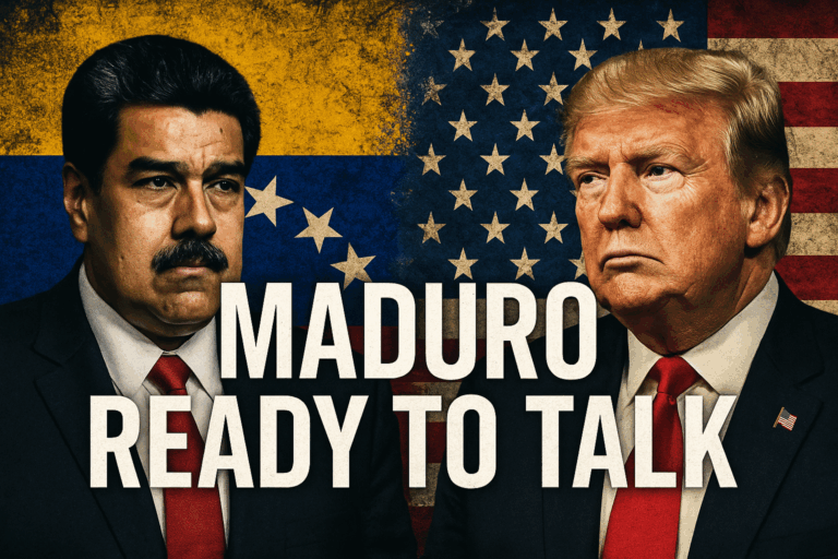 Maduro Ready to talk
