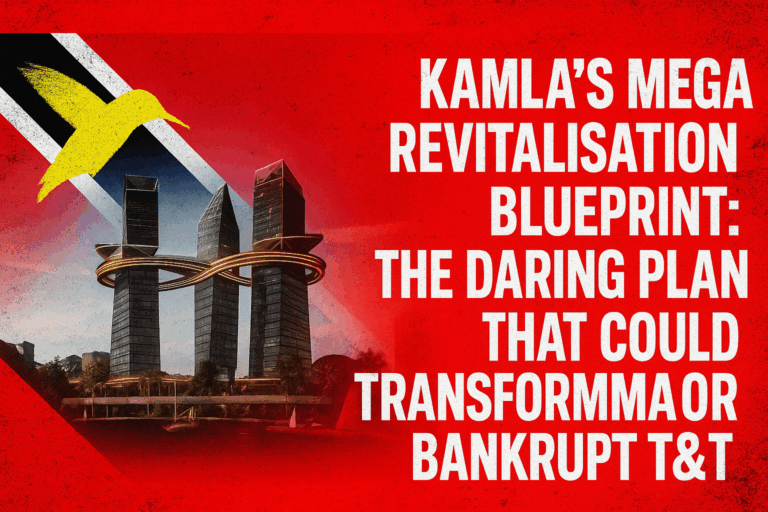 Kamla's Revitalisation Blueprint Could Transform or Bankrupt T&T