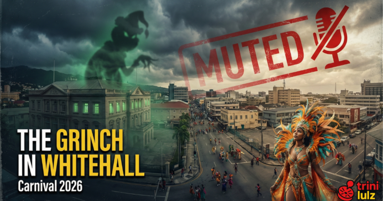 THE GRINCH IN WHITEHALL How Carnival 2026 Got Gridlocked, Relocated, and Muted