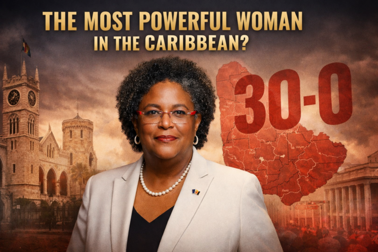 Mia Mottley Most Powerful Caribbean Woman