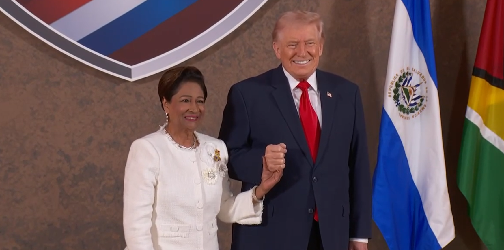 Shield of the Americas Summit Kamla and Trump