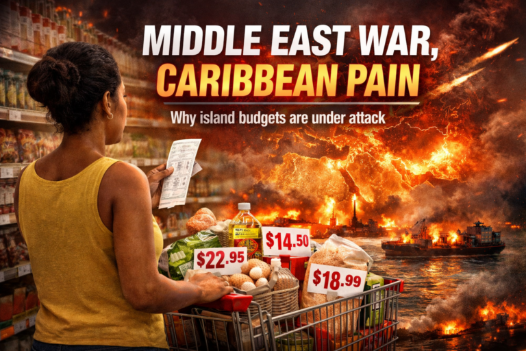 Middle East War Caribbean Pain Why a Conflict Thousands of Miles Away Could Break Island Budgets