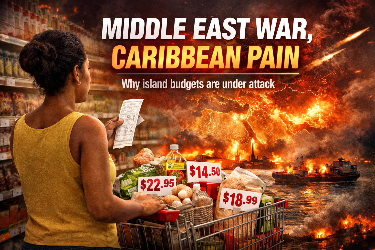 Middle East War Caribbean Pain Why a Conflict Thousands of Miles Away Could Break Island Budgets