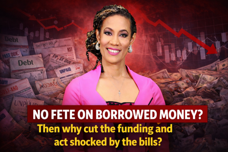No Fete on Borrowed Money? Then Why Cut the Funding and Act Shocked by the Bills?