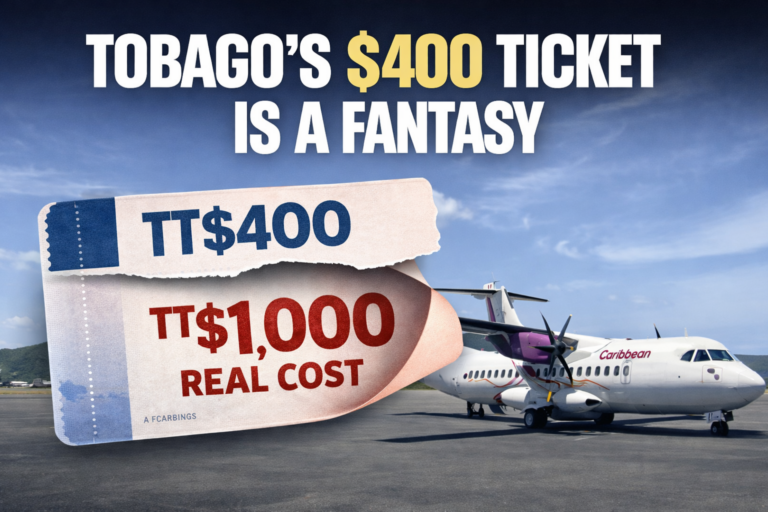 Tobago Airbridge Subsidy